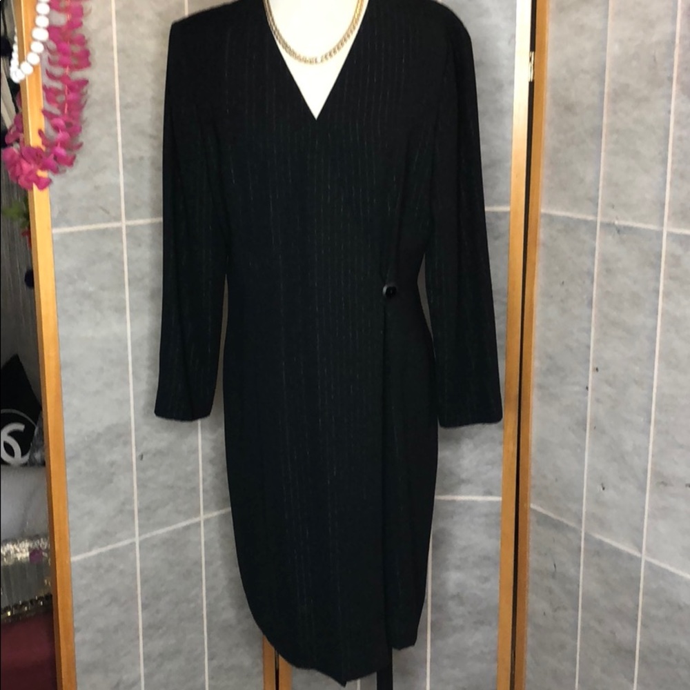 Donna Ricco draping dress